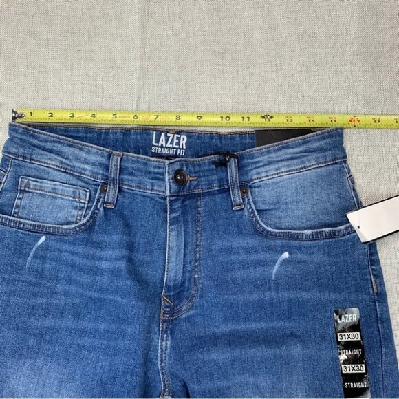 Lazer Mens Straight-Fit Stretch Jean Size 31*30 - Picture 6 of 11